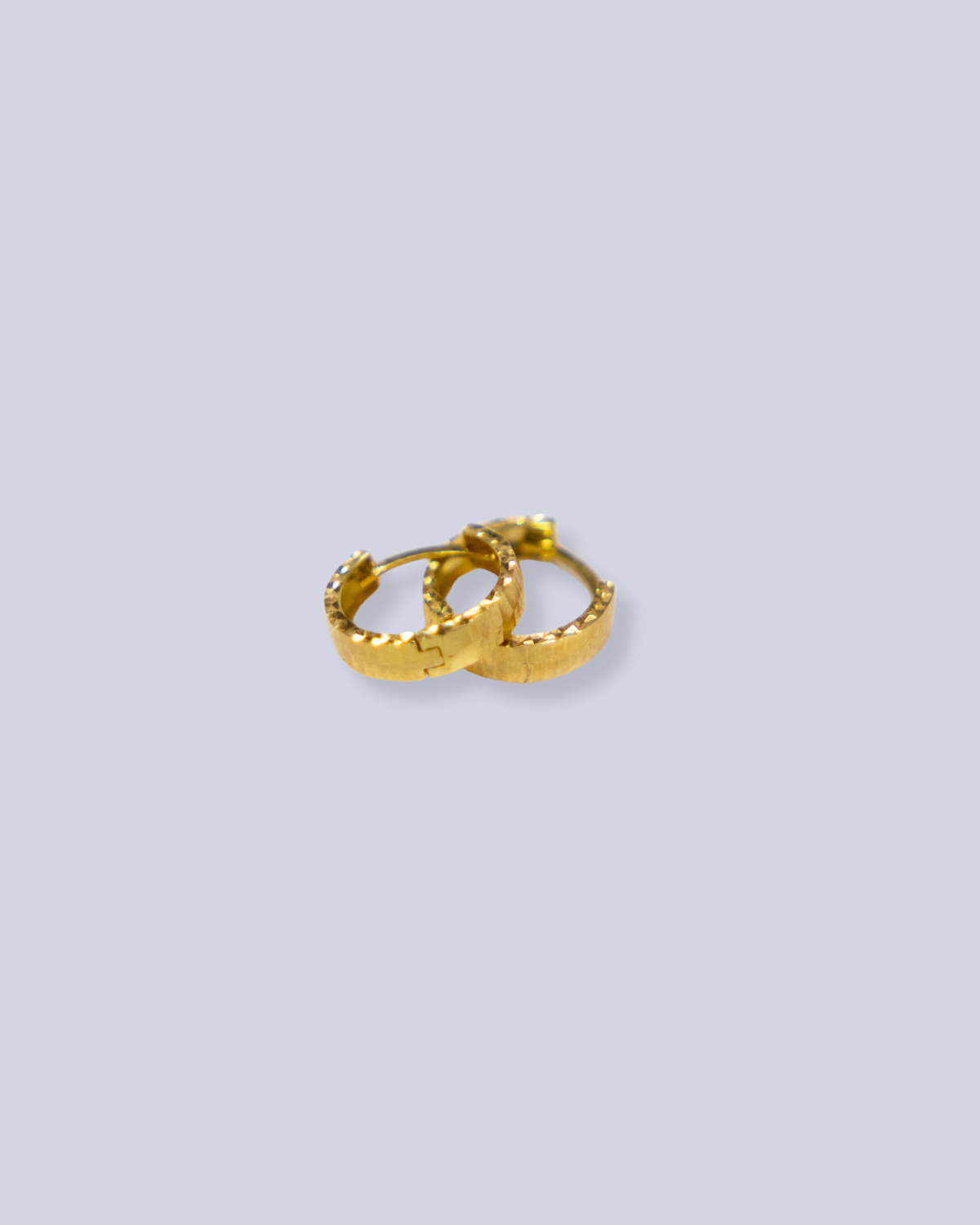 Small hoop earrings