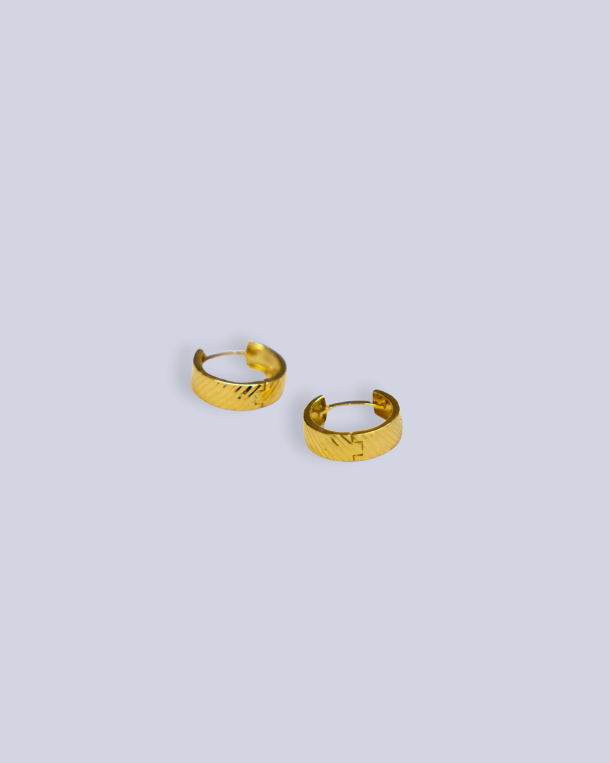 Small hoop earrings
